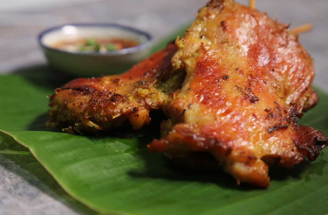 ไก่ย่างสมุนไพร